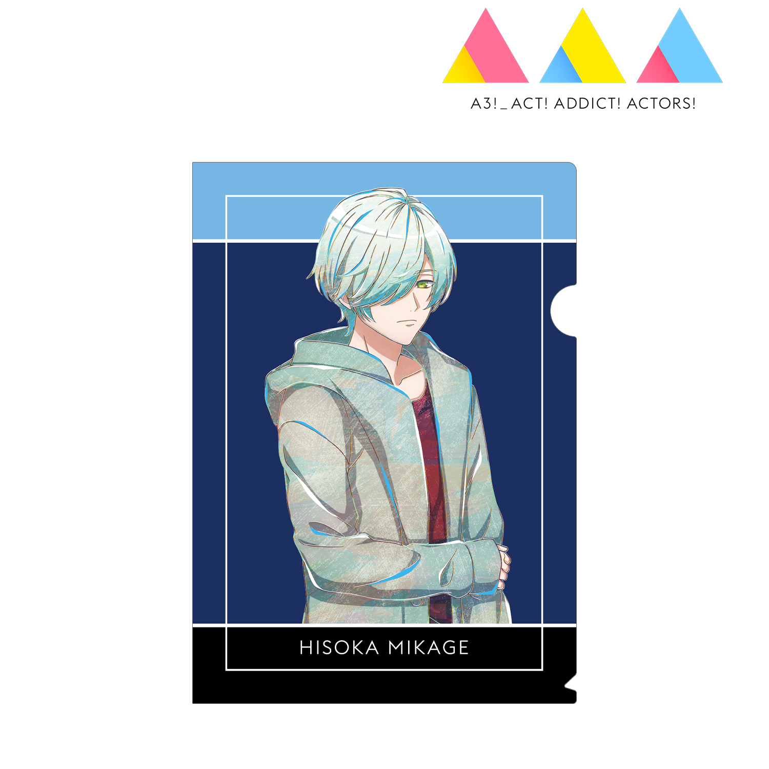 アニメ A3 御影 密 Ani Art クリアファイル 公式グッズ 公式ライセンス商品専門サイト Colleize コレイズ