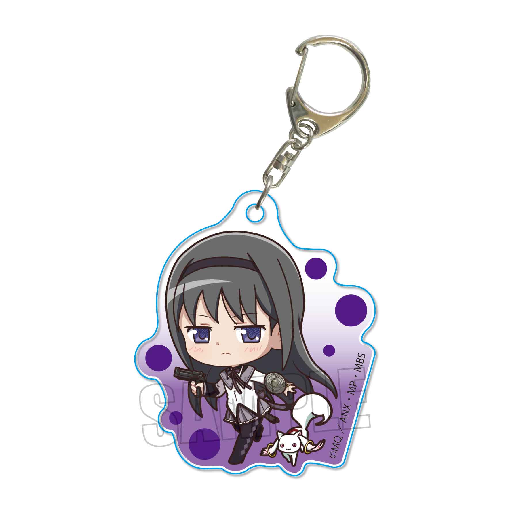 Π 【未使用】まどマギ C92 アクリルキーホルダー 暁美ほむら 魔法少女まどか☆マギカ（まどマギ）＿暁美 ほむら＿てくトコ