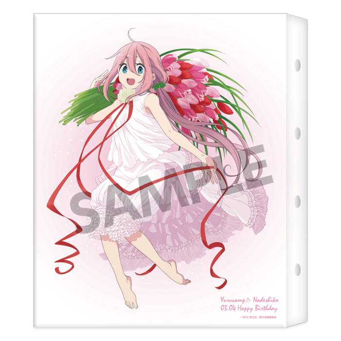 ゆるキャン△_キャンバスアート アニメ版 各務原なでしこ バースデー ver.