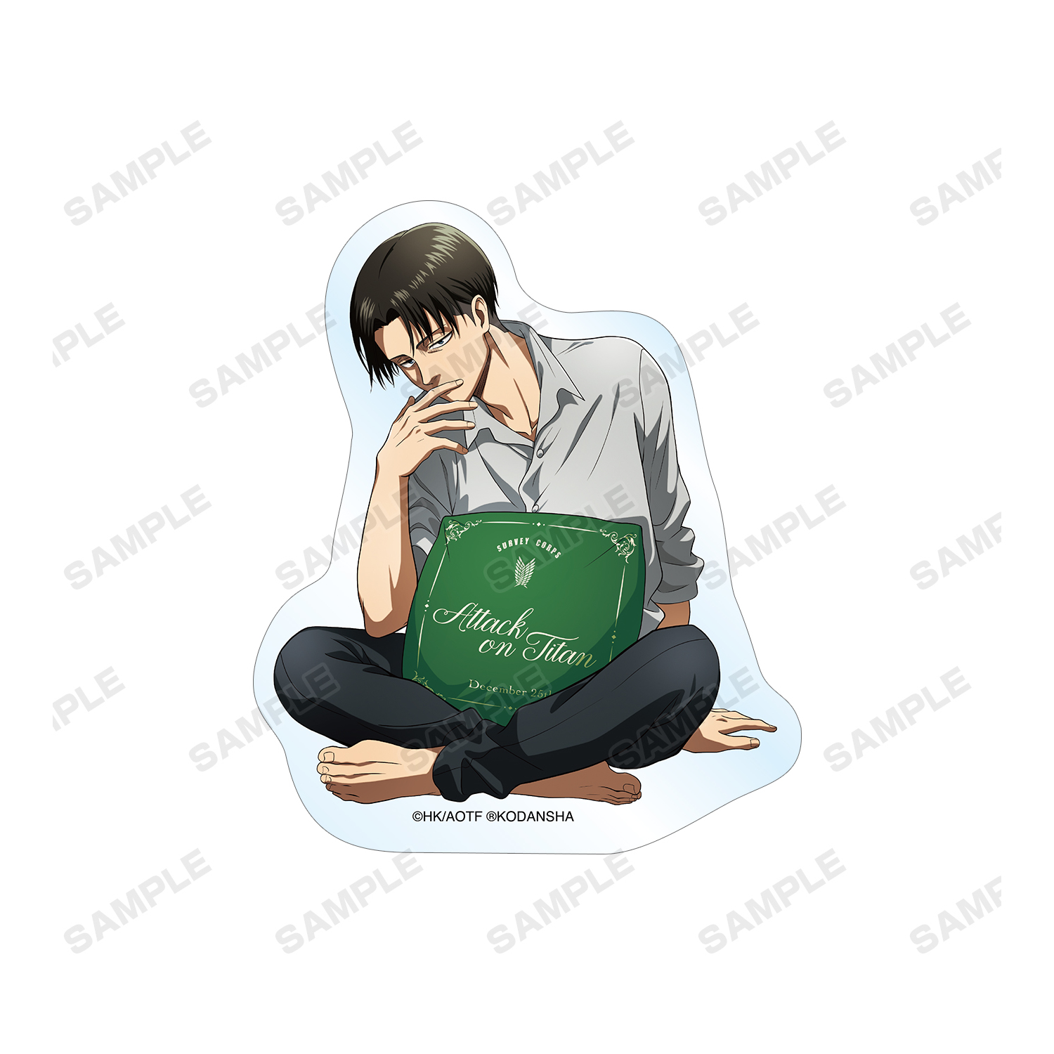 セール新品 ステッカー リラックス リヴァイ 進撃の巨人 3eed6f24 専門に取り扱う店 Www Cfscr Com