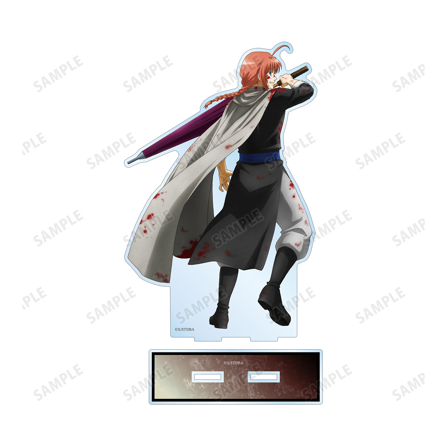 銀魂　ヴイレヴァン限定　アクリルスタンド　神威 3年Z組銀八先生 withCAT アクリルスタンド／神威: キャラグッズ