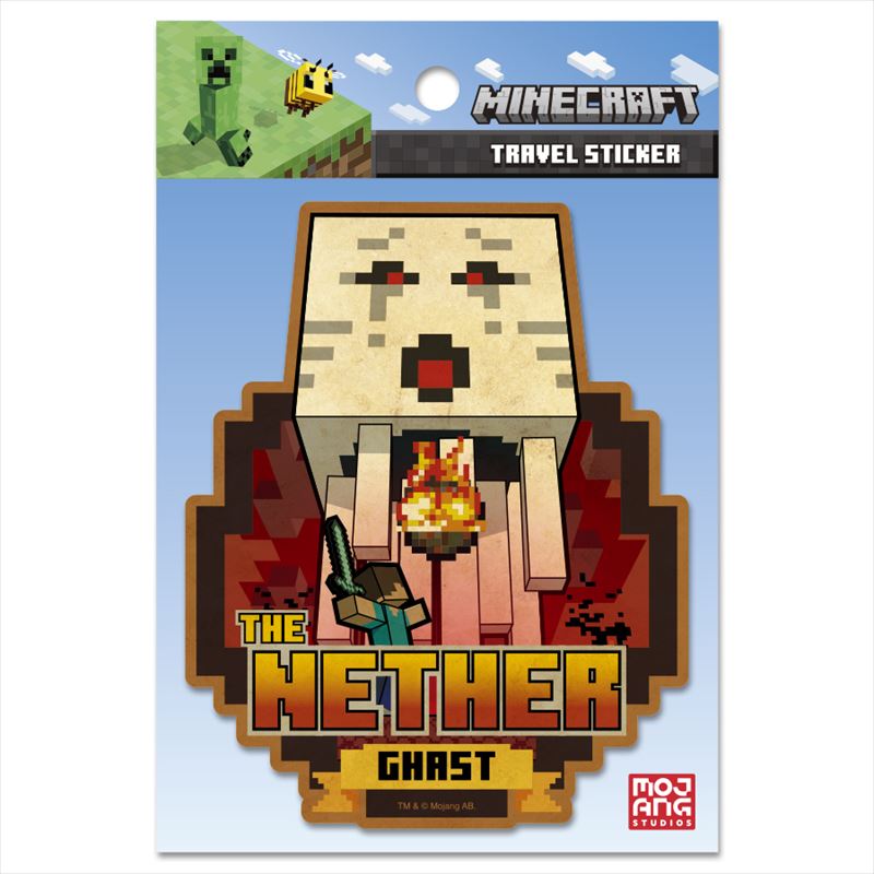 MINECRAFT_マインクラフト＿トラベルステッカー⑥THE NETHER