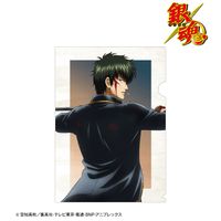 銀魂】_描き下ろしイラスト 土方十四郎 戦う背中ver. クリアファイル