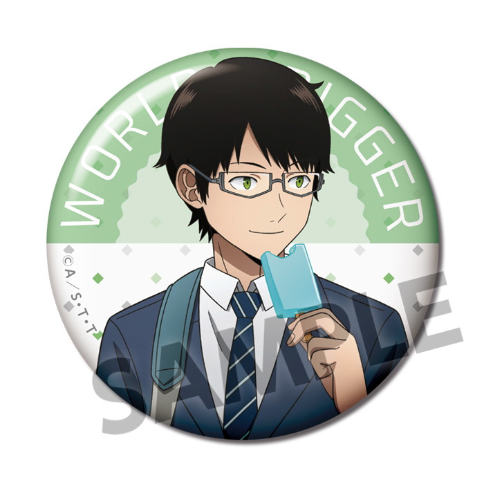 ワールドトリガー_描き下ろしトレーディング缶バッジ 日常 ver. 1pcs