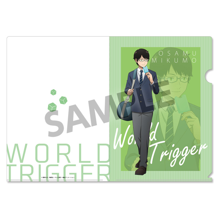 ワールドトリガー_描き下ろしクリアファイル 三雲修 日常 ver.