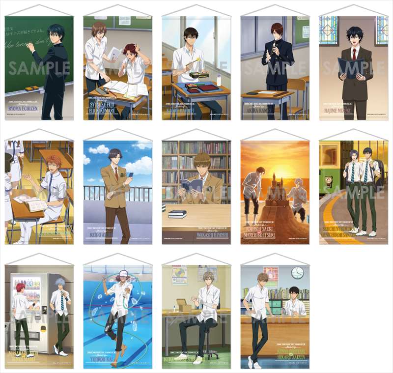 新テニスの王子様　タペストリー　Student life 跡部景吾 グッズ-タペストリー】新テニスの王子様 タペストリー ～Student