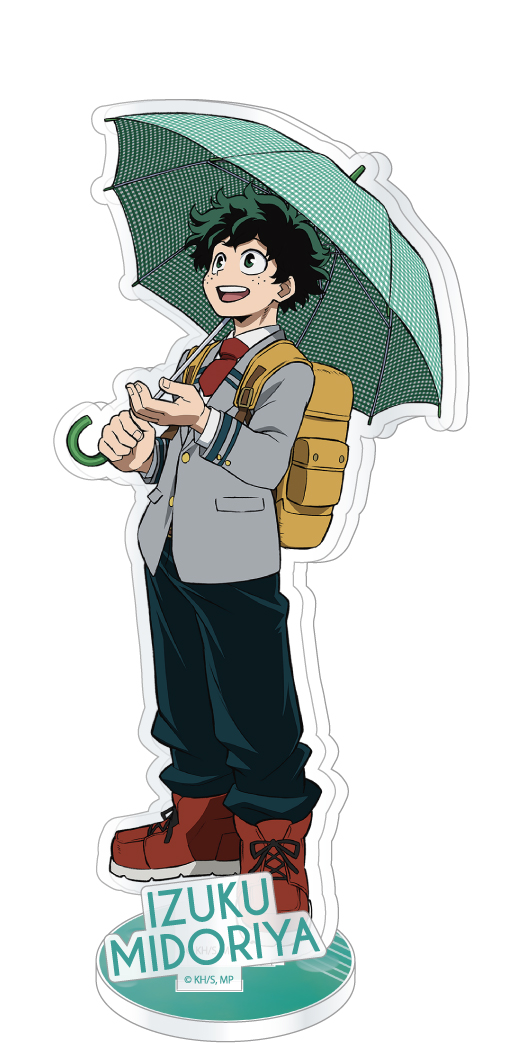 僕のヒーローアカデミア_アクリルスタンド 緑谷出久(雨の日)