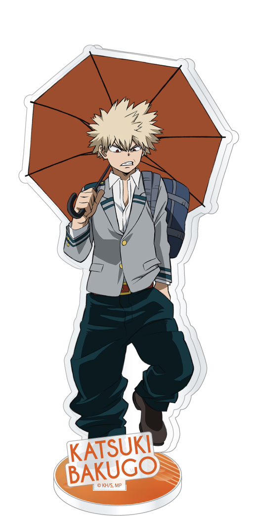 僕のヒーローアカデミア_アクリルスタンド 爆豪勝己(雨の日)