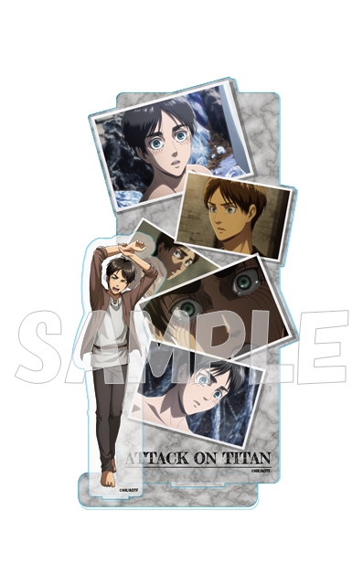 進撃の巨人 場面写付きアクリルスタンド エレン 公式グッズ 公式ライセンス商品専門サイト Colleize コレイズ