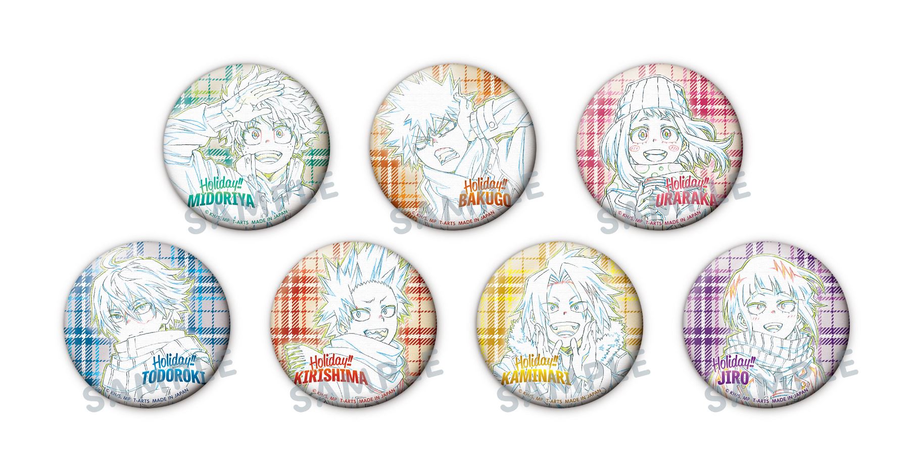僕のヒーローアカデミア_ヒーロー缶バッジ14 1BOX