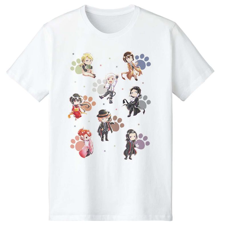 文豪ストレイドッグス わん！_Ani-Art aqua label Tシャツメンズ