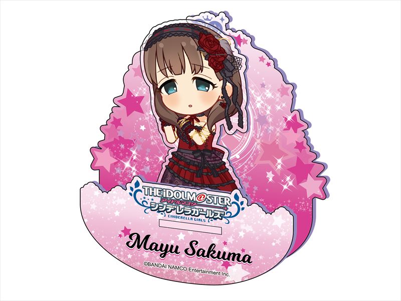 アイドルマスター シンデレラガールズ 揺れているアクリル ぷちデレラlove Destiny 佐久間まゆ Ver 公式グッズ 公式ライセンス商品専門サイト Colleize コレイズ
