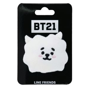 BT21 Plush Badge RJ