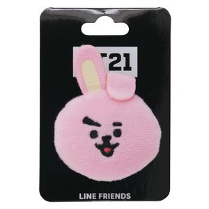 BT21 Plush Badge COOKY