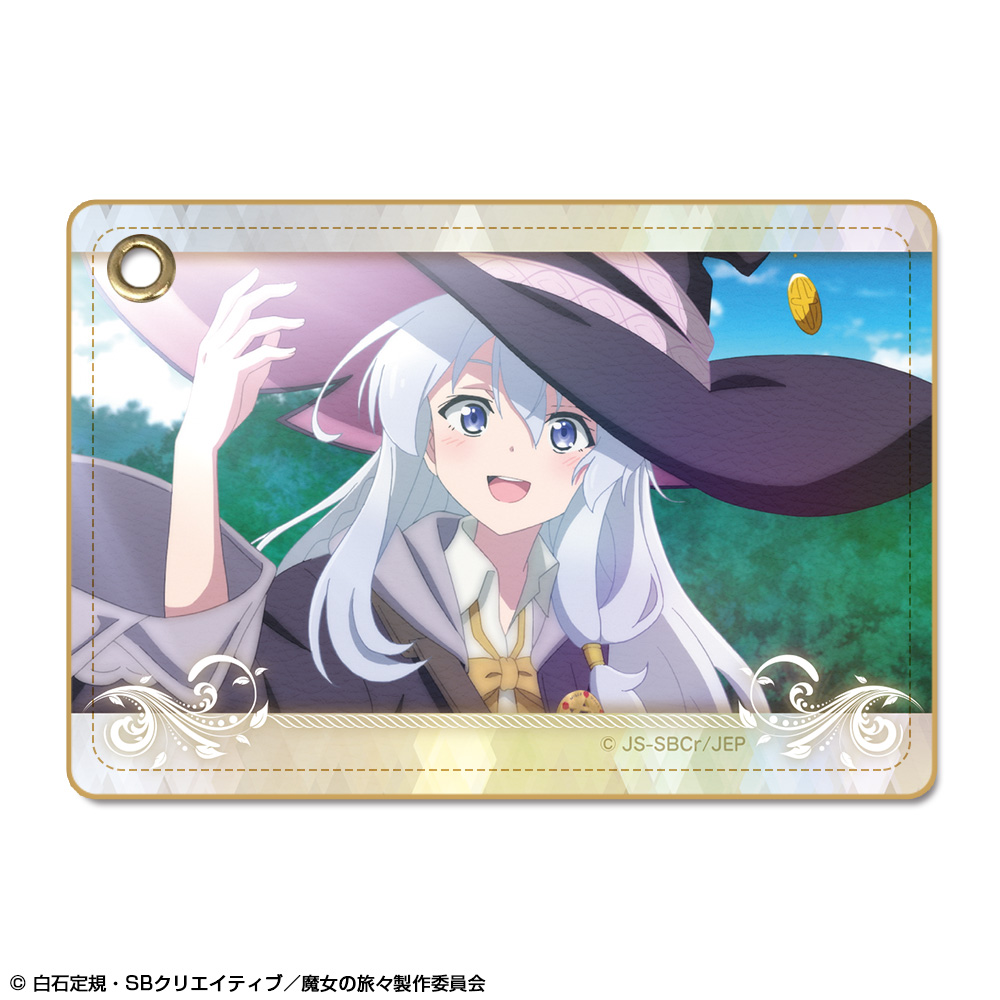 魔女の旅々_レザーパスケース デザイン01(イレイナ/A)