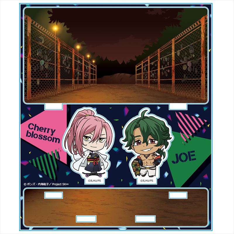 SK∞ エスケーエイト_アクリルジオラマB[Cherry blossom&ジョー SK∞ エスケーエイト_アクリルジオラマB[Cherry blossom&ジョー