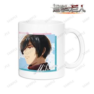 진격의 거인_ 미카사 Ani-Art aqua label 머그컵