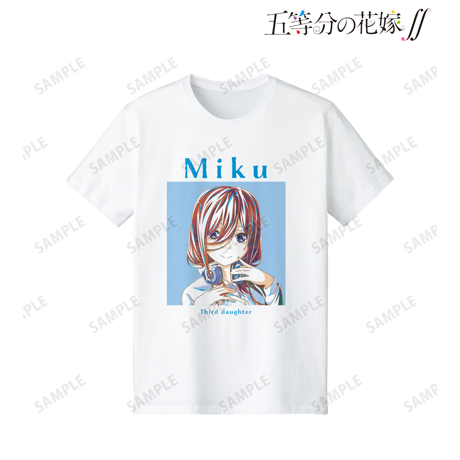 五等分の花嫁∬_中野三玖 Ani-Art 第4弾 Tシャツメンズ(サイズ/M)