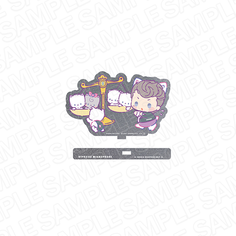 ヒプノシスマイク サンリオ NAKAYOKU EDIT_ラメ入りアクリルスタンド