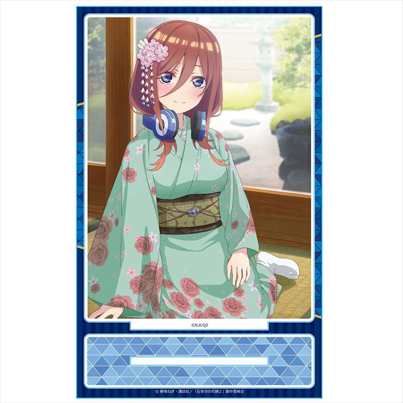 五等分の花嫁 アクリルポートレートe 中野三玖 公式グッズ 公式ライセンス商品専門サイト Colleize コレイズ