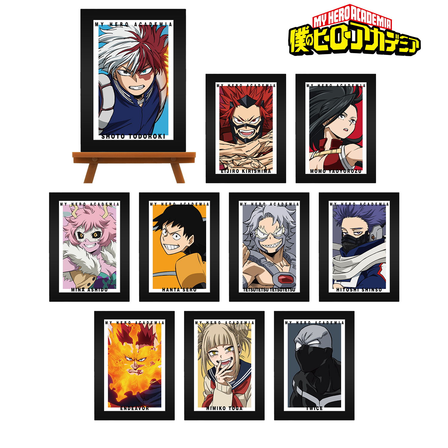 僕のヒーローアカデミア_トレーディングミニアートフレーム ver.C(単位/BOX)