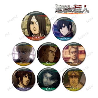 進撃の巨人_3 o'clock 缶バッジ（リヴァイ） | 公式グッズ・公式