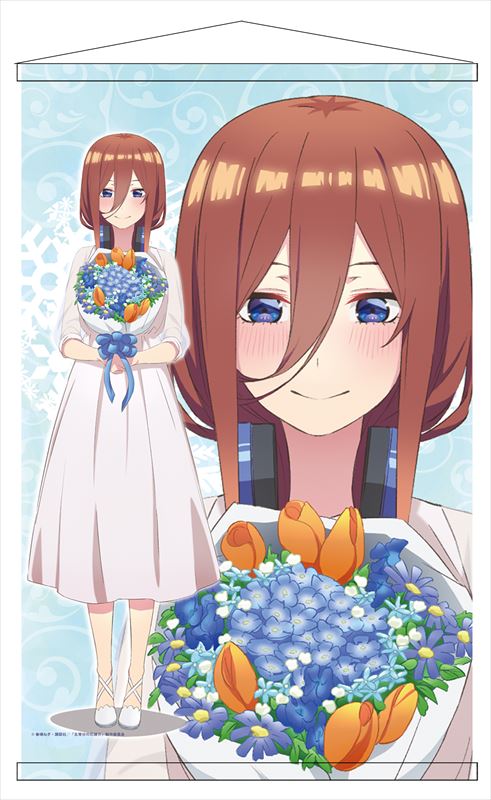 押し絵、タペストリー、「干支の花嫁」 TVアニメ「五等分の花嫁∬」 描き下ろしB2タペストリー(ドレス