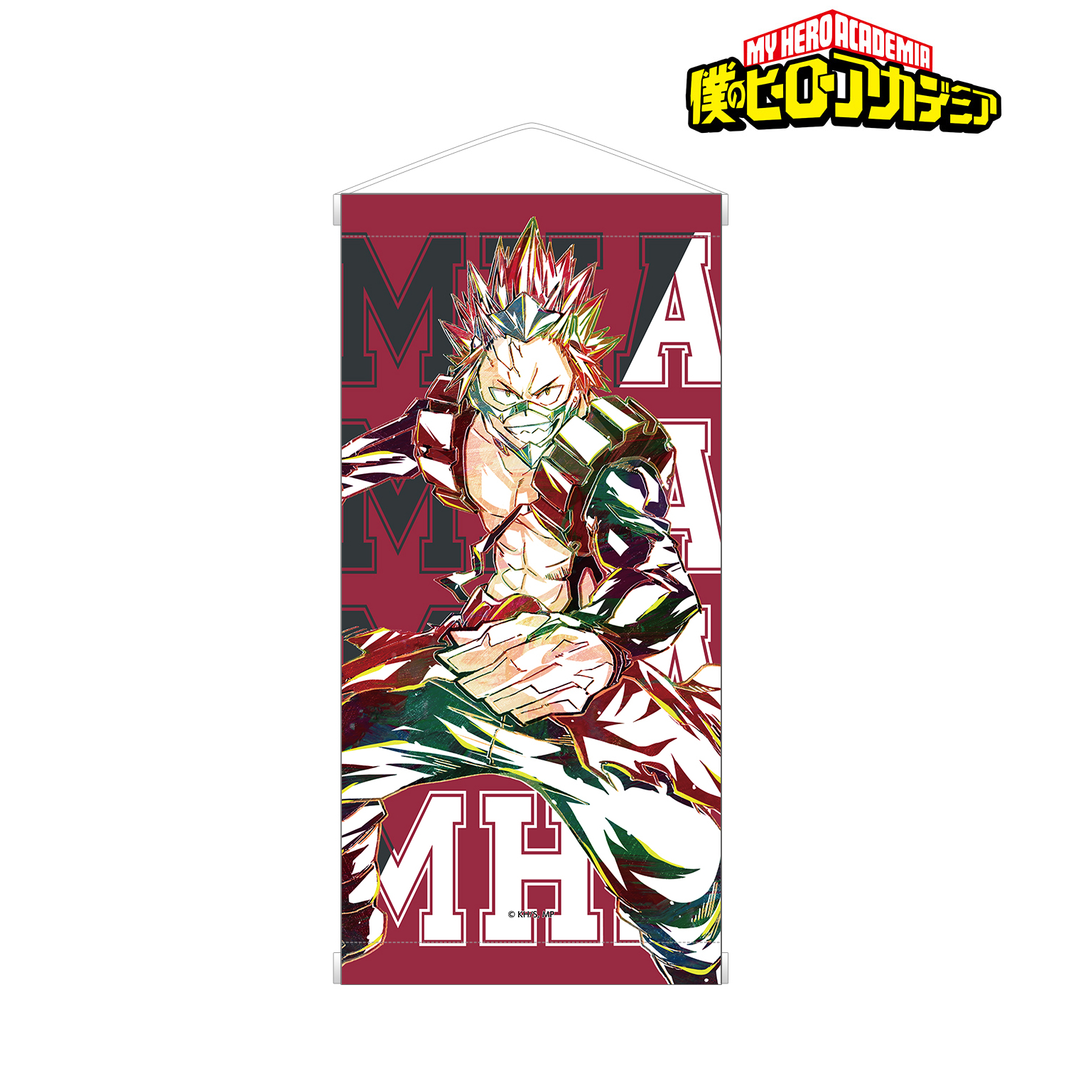 僕のヒーローアカデミア_切島鋭児郎 Ani-Art 第3弾 全身ver. ミニタペストリー