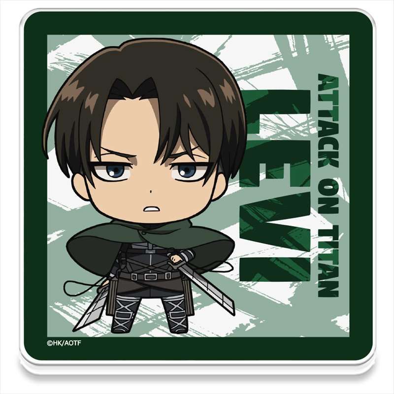 進撃の巨人 WIT STUDIO コミケ限定 リヴァイ コースター 進撃の巨人 アクリルコースター vol.1[リヴァイ] | 進撃の巨人公式