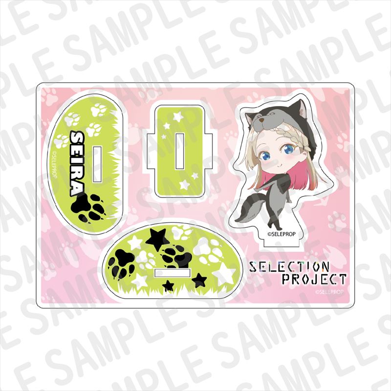 SELECTION PROJECT ふらふらアクリルスタンド 来栖セイラ