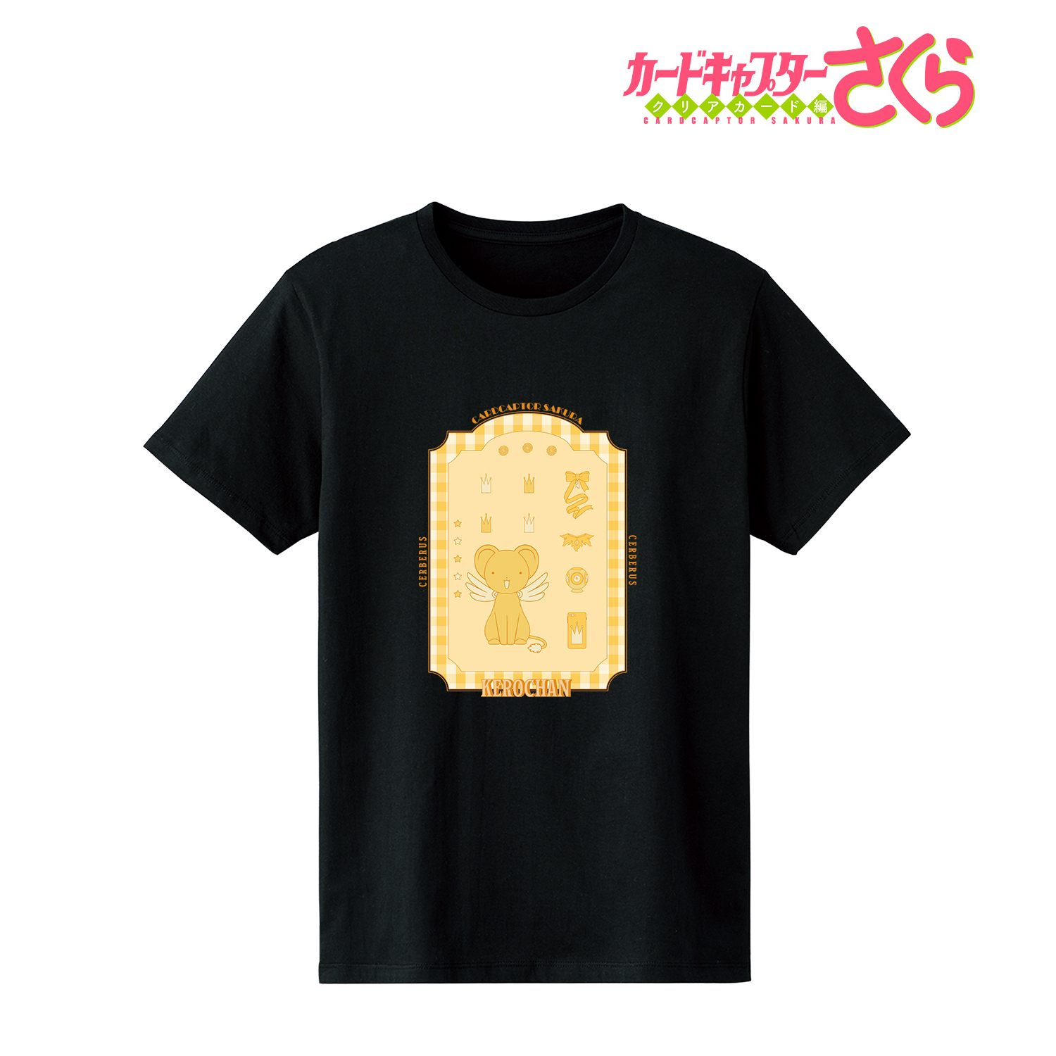 カードキャプターさくら_クリアカード編 ケロちゃん モチーフ柄 Tシャツメンズ(サイズ/XXL)