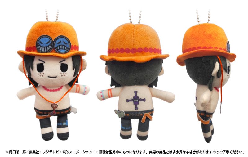 ワンピース ぷちぬいぐるみセット　ONE PIECE　バンプレスト　2002年 ONEPIECE_ぷちふわぬいぐるみ_ポートガス・D・エース _単品 | ONE