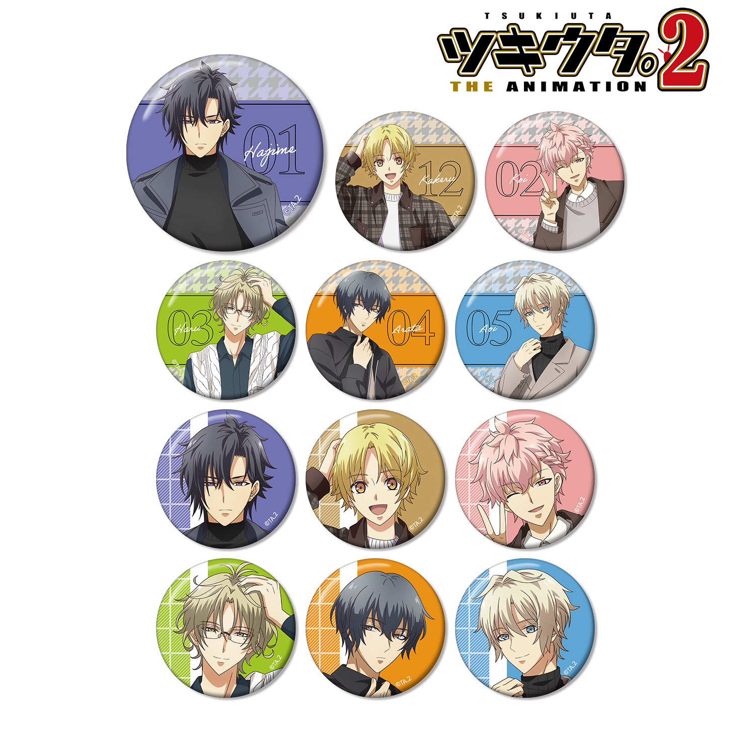 �c�L�E�^�B THE ANIMATION 2_�`�����낵�C���X�g �H�~�R���N�V����2021-22ver. �g���[�f�B���O�ʃo�b�W Six Gravity(�P��/BOX)