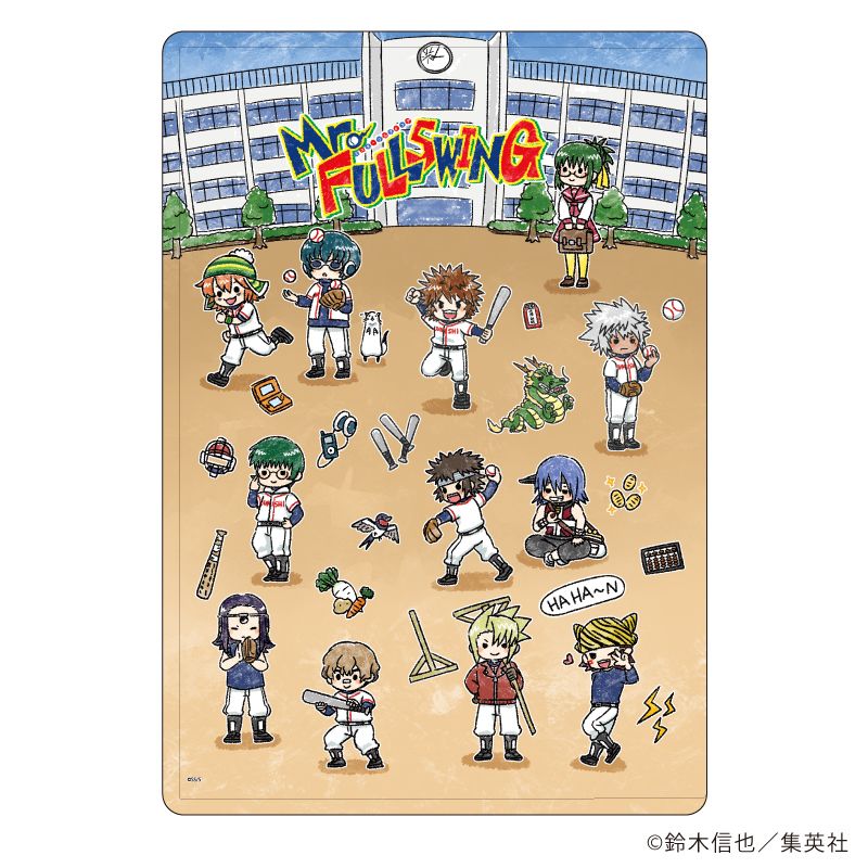 Mr. FULLSWING サイン入りイラスト Mr.FULLSWING_キャラクリアケース01/集合デザイン Vol.1(グラフアート