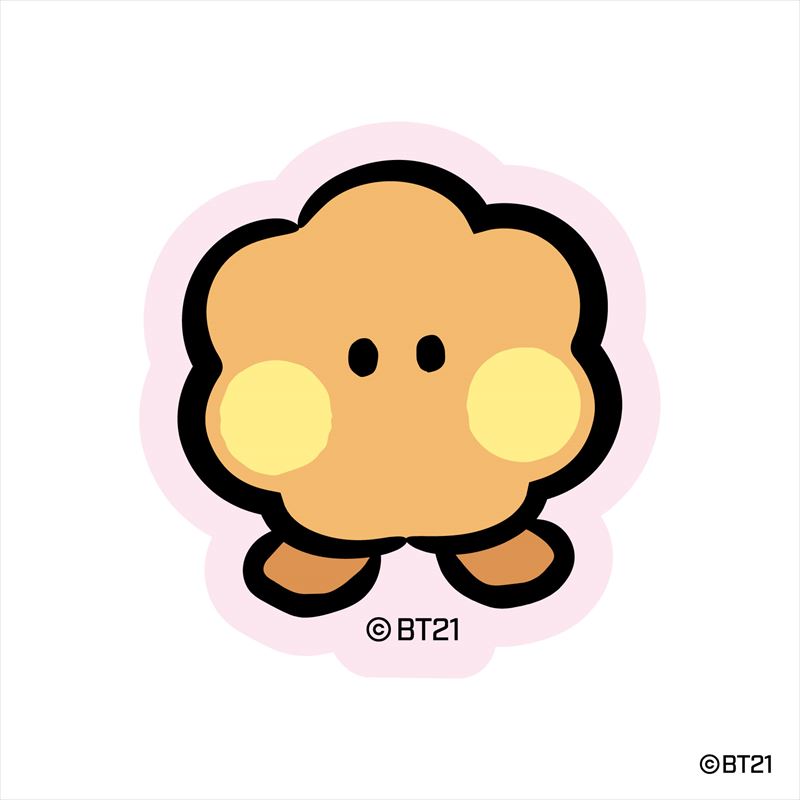 BT21_minini ダイカットステッカーミニ ③SHOOKY