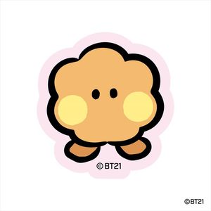 BT21_minini ダイカットステッカーミニ ③SHOOKY