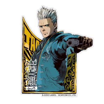 デビルメイクライ_CAPCOM×B-SIDE LABELステッカー 20th ダンテ