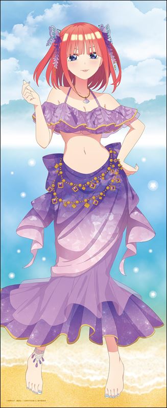 五等分の花嫁∬_描き下ろし等身大タペストリー ?中野 二乃