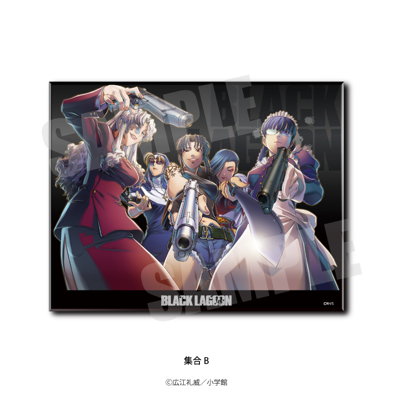 BLACK LAGOON_メタライズアート all_B | 公式グッズ・公式