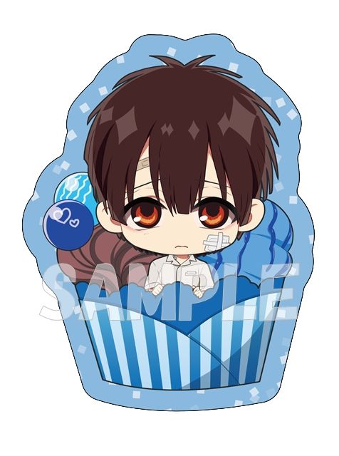 地縛少年花子くん_ダイカットクッションキーホルダー 柚木普 | 地縛