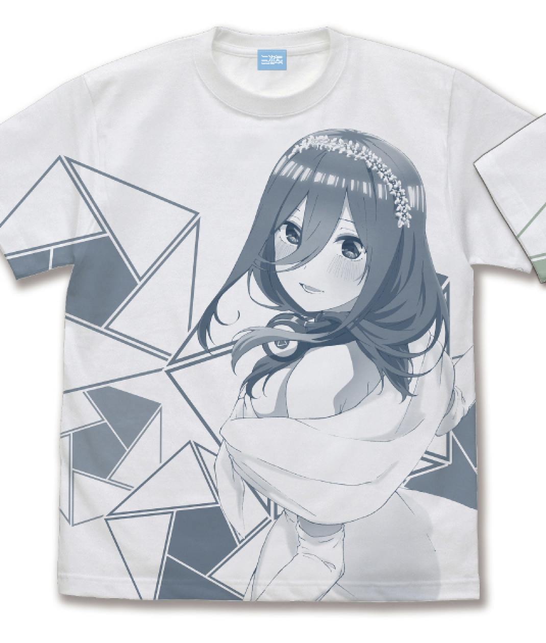 映画｢五等分の花嫁｣ 三玖 オールプリントTシャツ ウェディングドレスVer./白-XL