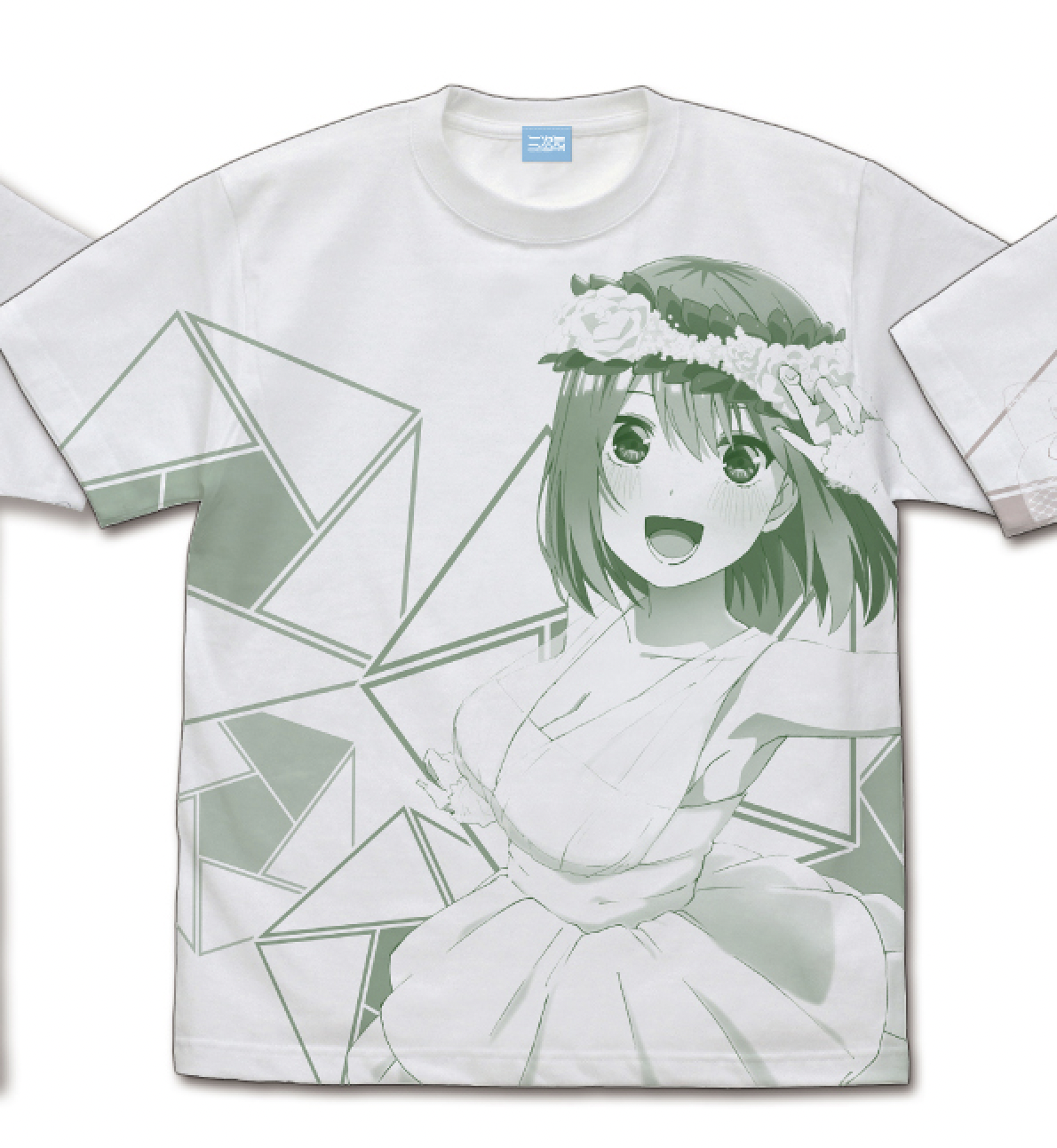 映画｢五等分の花嫁｣ 四葉 オールプリントTシャツ ウェディングドレスVer./白-M