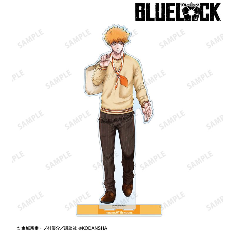 ブルーロック_國神 錬介 私服ver. 特大アクリルスタンド | ブルー