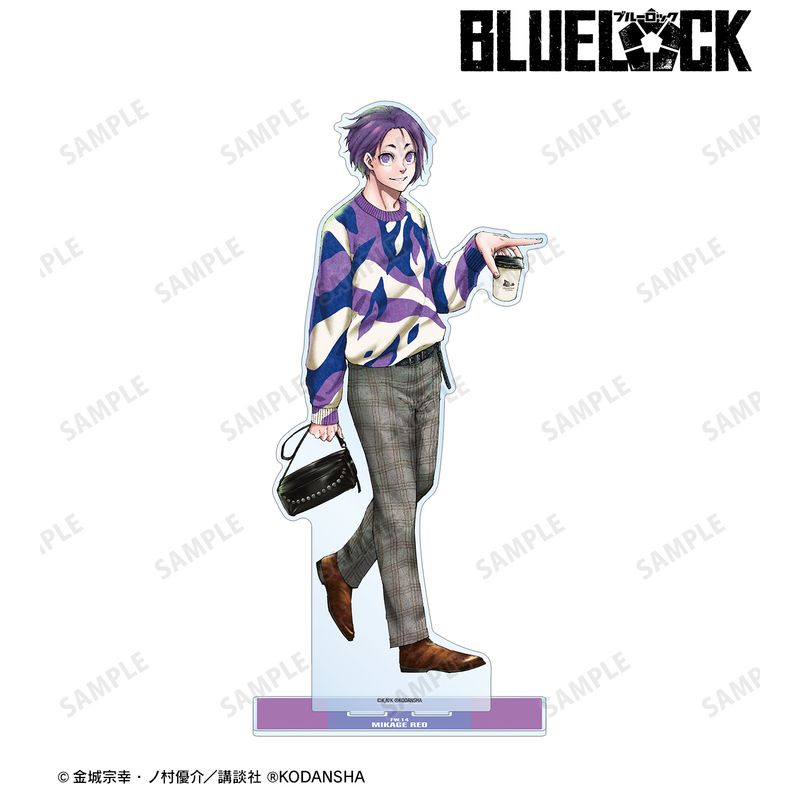 ブルーロック_御影 玲王 私服ver. 特大アクリルスタンド | ブルー