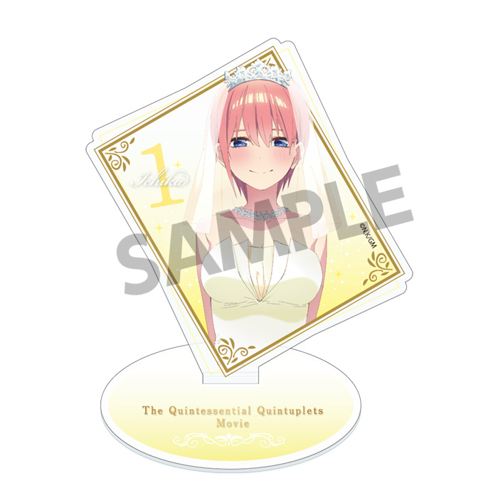 五等分の花嫁_アクリルフィギュア 中野一花 ウェディングドレス ver.
