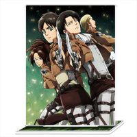 進撃の巨人 アクリルポートレートF[エレン&リヴァイ&エルヴィン&ハンジ
