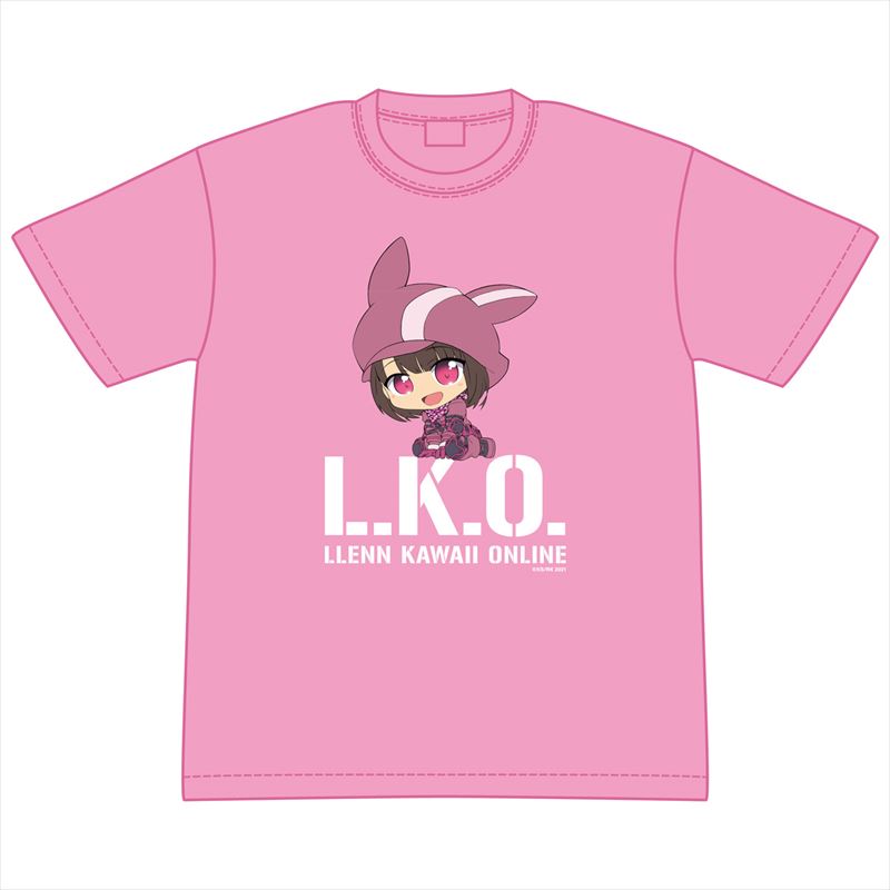 ソードアート・オンライン オルタナティブ ガンゲイル・オンライン_レンちゃんかわいいオンラインTシャツ M