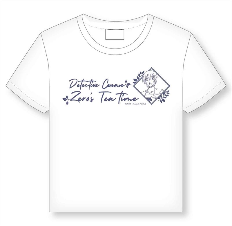 名探偵コナン ゼロの日常 ティータイムシリーズ Tシャツ ネイビー M 公式グッズ 公式ライセンス商品専門サイト Colleize コレイズ