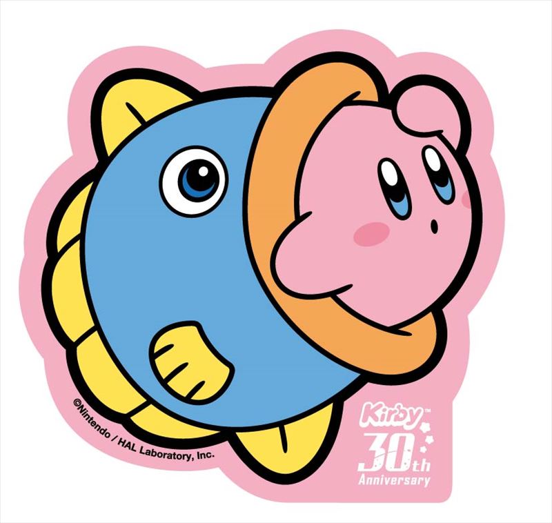 星のカービィ_30th ダイカットステッカー ⑬なかまといっしょに