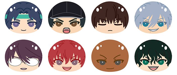 新テニスの王子様 おまんじゅうにぎにぎマスコット RIKKAI ver. 1BOX